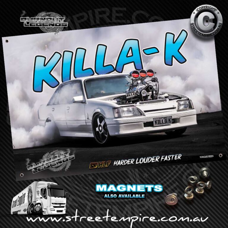 Killa K Burnout Legends Banner Street Empire