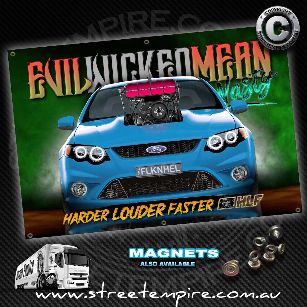 Ford Falcon Evil Banner Street Empire