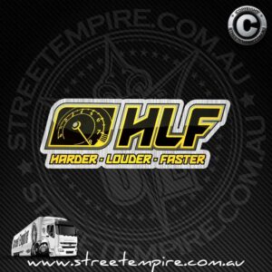 HLF LogoYellow Sticker